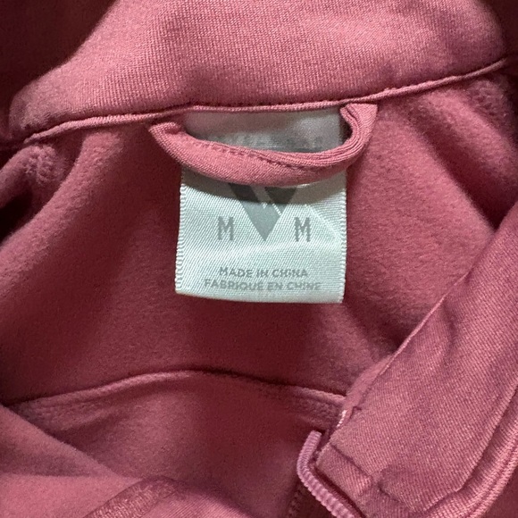 Women's Mauve Quarter-Zip Pullover Levelwear - Picture 3 of 4
